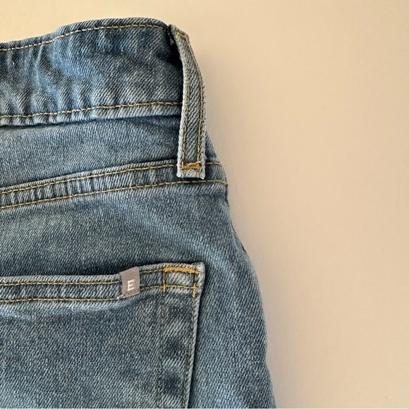 Everlane Women’s The Curvy Cheeky Jean Cropped High Waisted Light Wash Size 28 - Picture 5 of 11